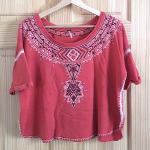 Free People woven top